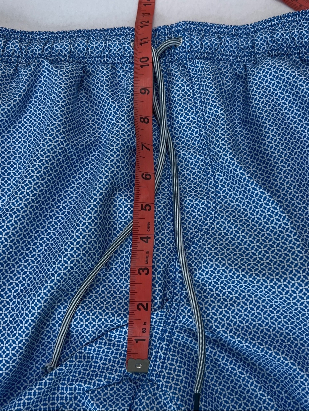 Ted Baker London The Worlds Your Lobster Swim Trunks Blue White Size 5 Large - Picture 6 of 10